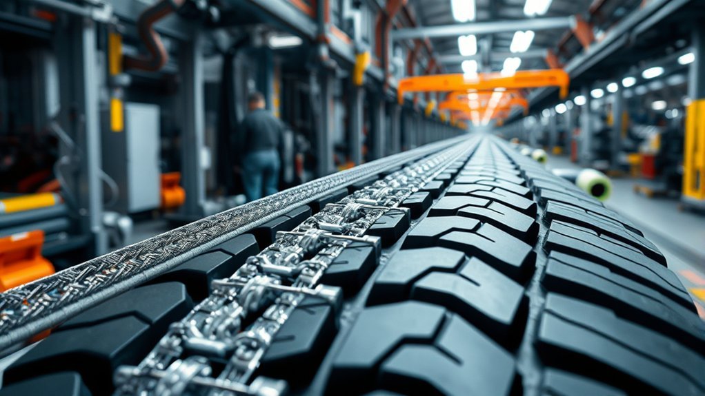 radial tire manufacturing process