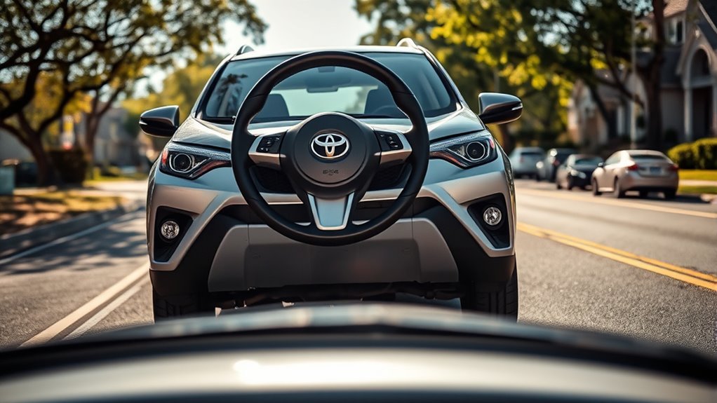 rav4 steering alignment issue