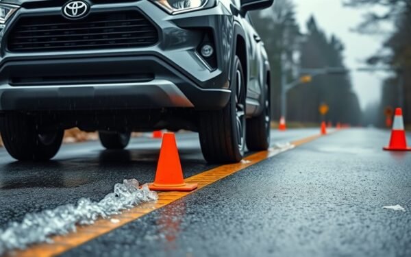 rav4 tire braking distances