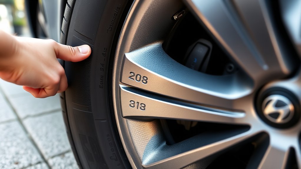 reading hyundai tire codes