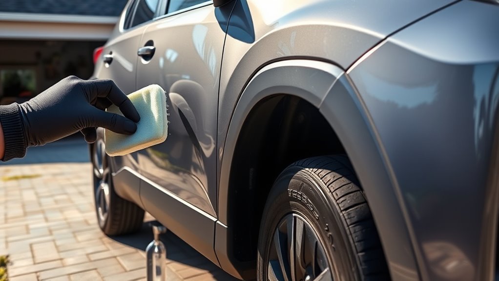 reapply tire shine regularly