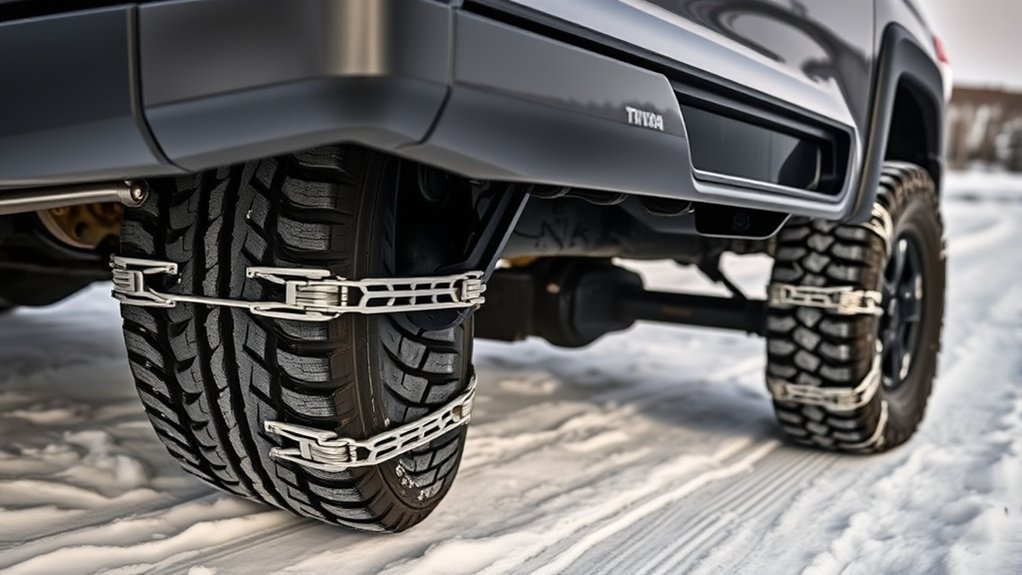 rear tire chain advantage