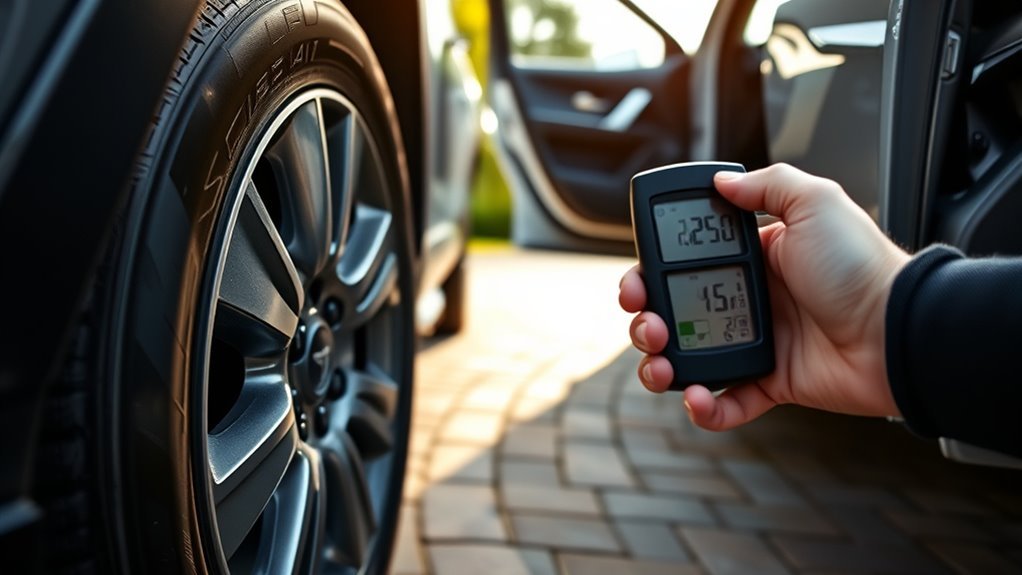 recommended tire pressure checklist