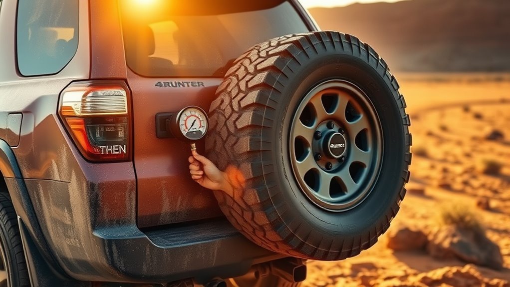 regular spare tire checks