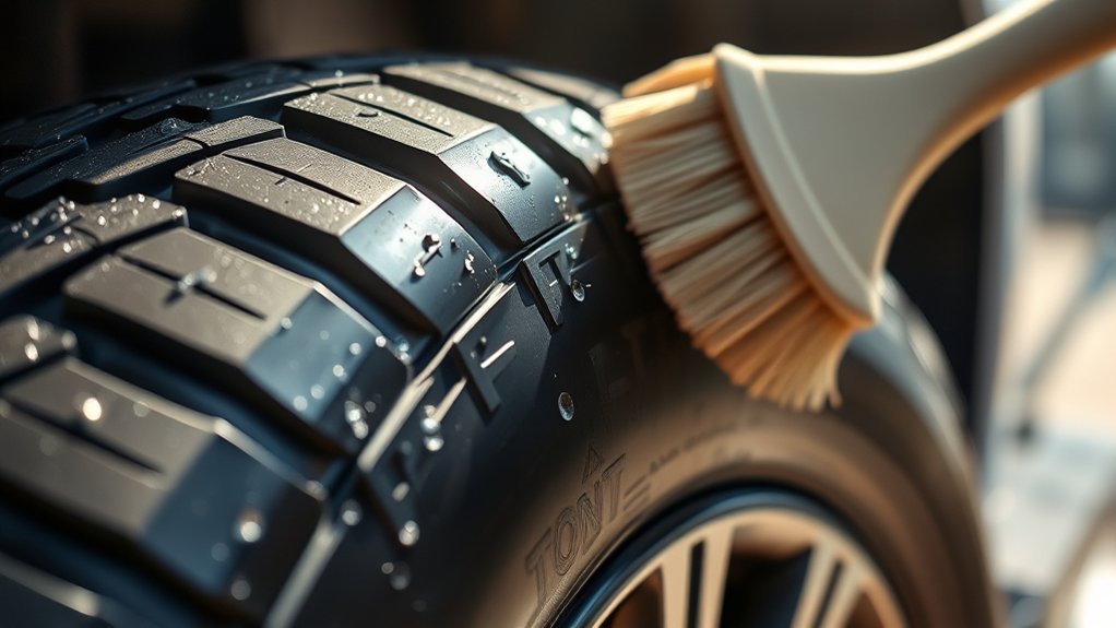 regular tire cleaning routine