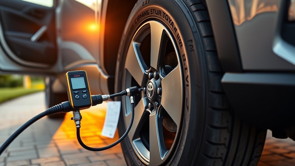 regular tire pressure checks