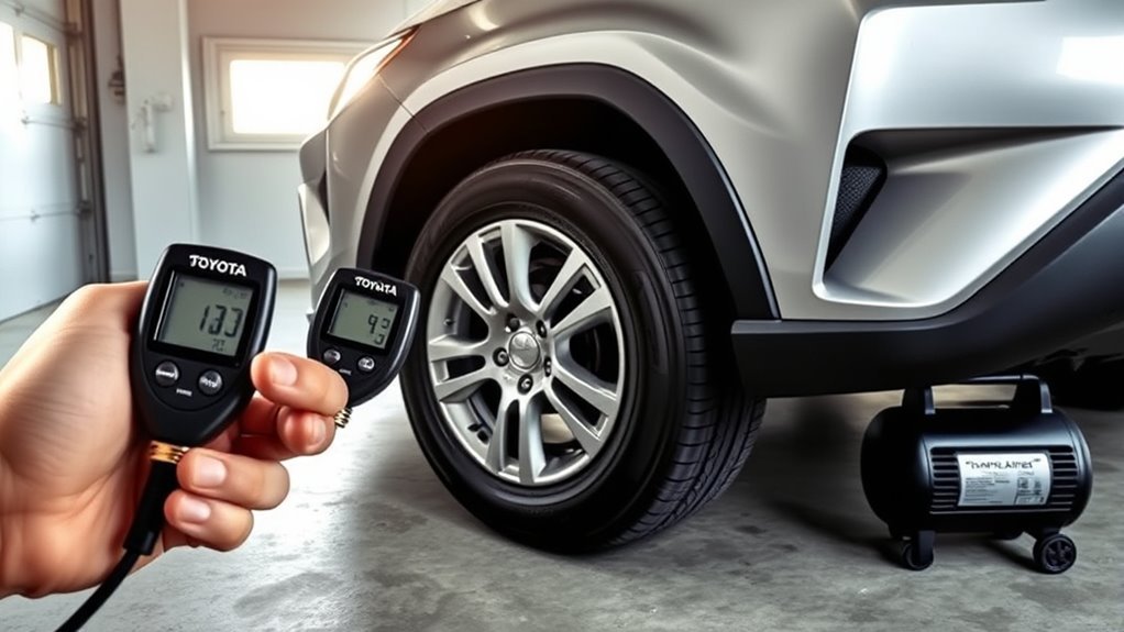 regular tire pressure checks