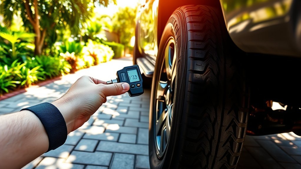 regular tire pressure checks