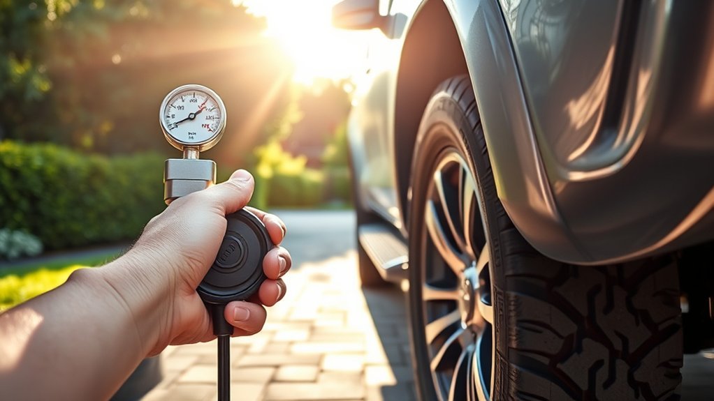 regular tire pressure checks