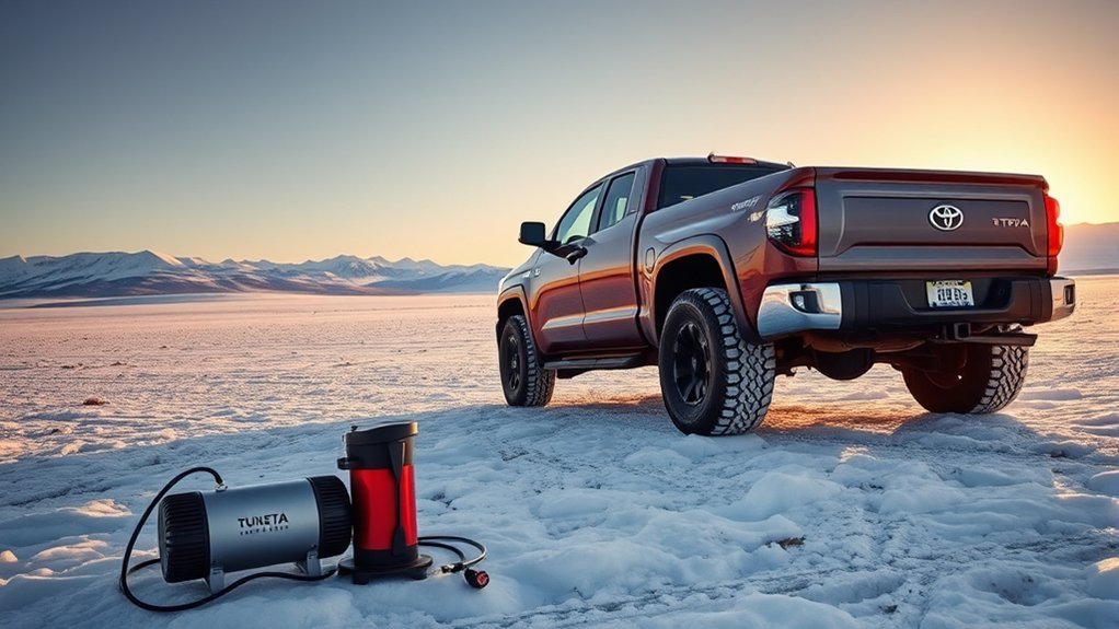 reinflate tires after off roading