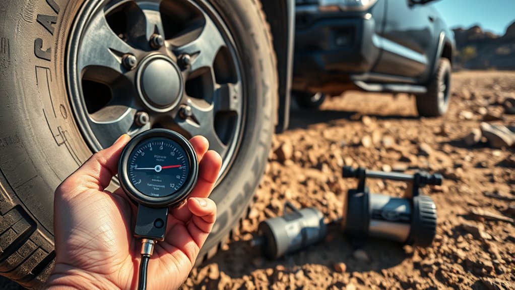reinflate tires after off roading