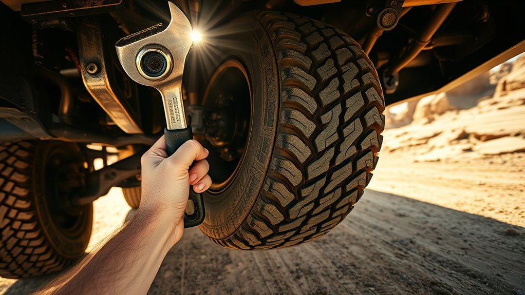 remove toyota hilux spare tire
