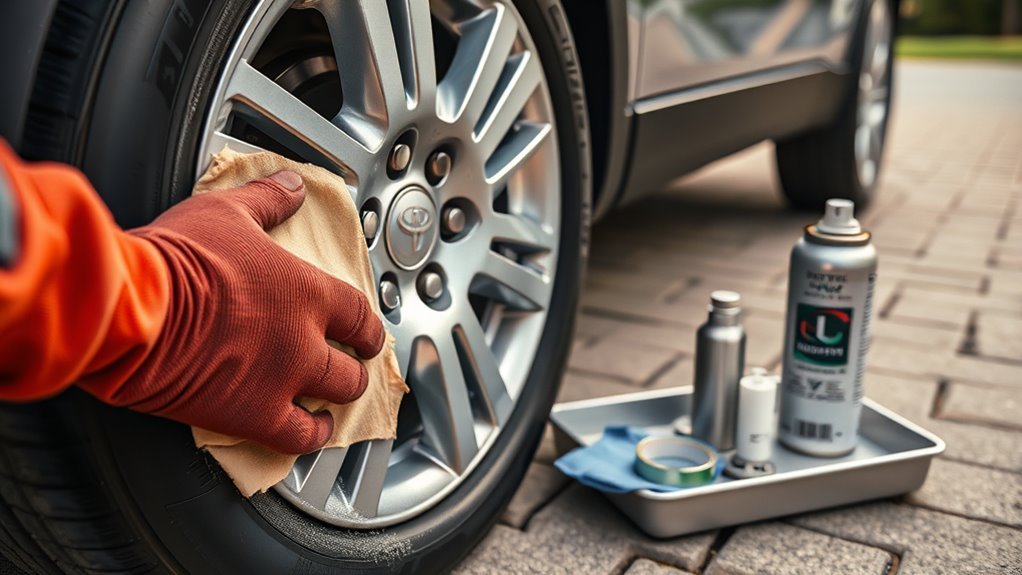 repair curb rash rav4 wheels