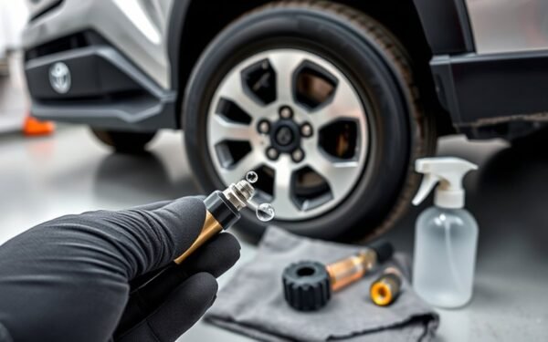 repair leaking tire valve