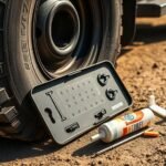 repair toyota hilux tire