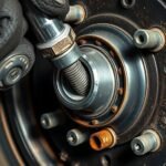 replace corroded wheel stud