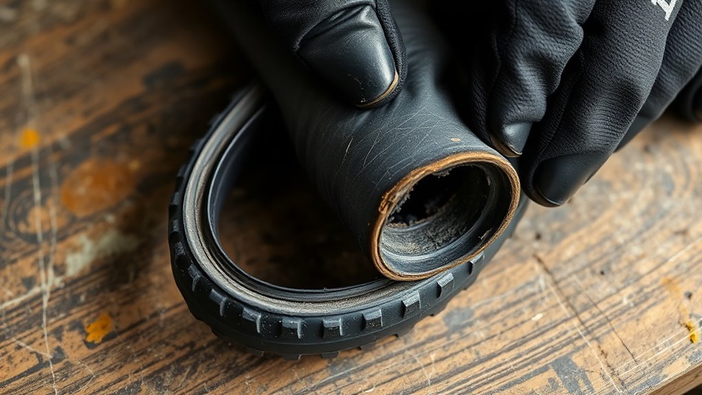 replace degraded bike tubes