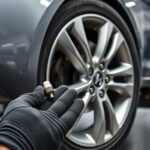 replace sensors with tires