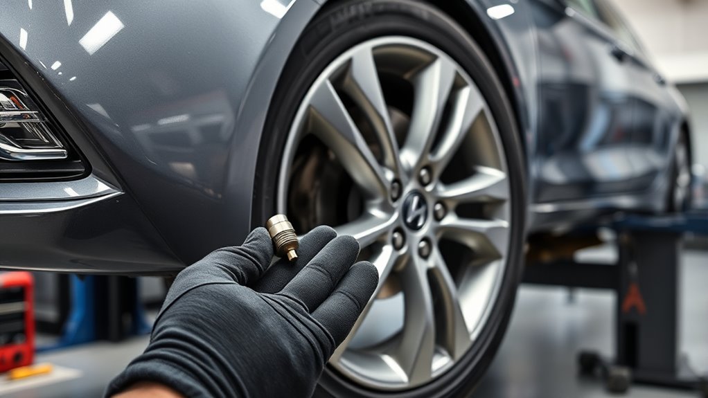 replace sensors with tires