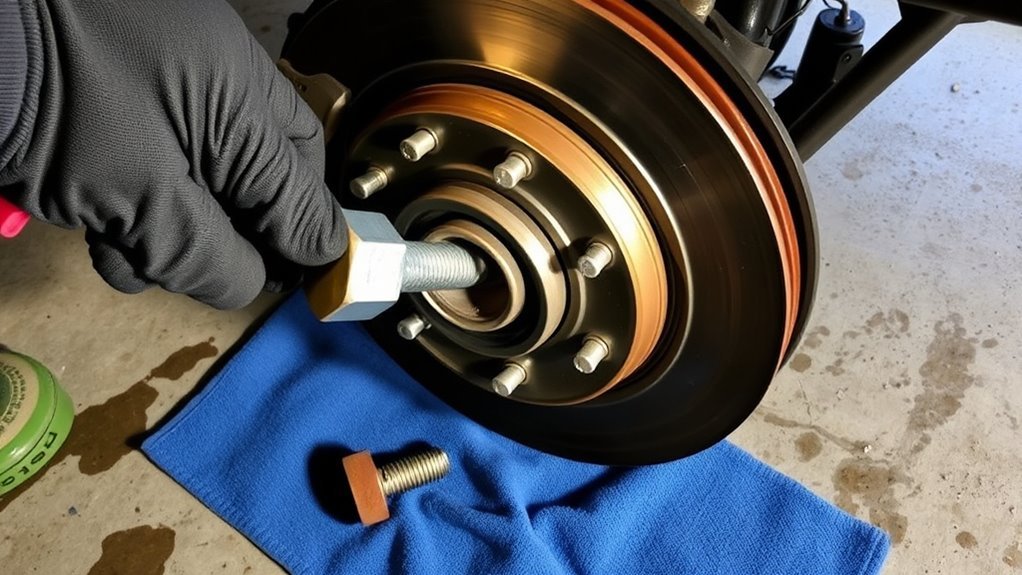 replace stud without disassembly