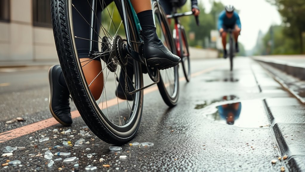 ride smart avoid debris