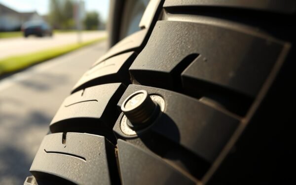 risks of driving plugged tires