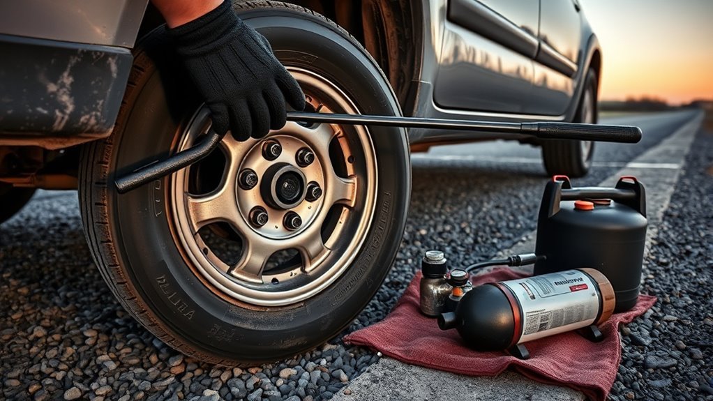 roadside tire removal techniques