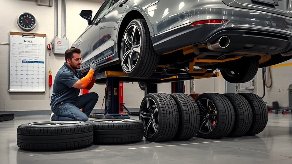 rotate tires every 5 000 miles