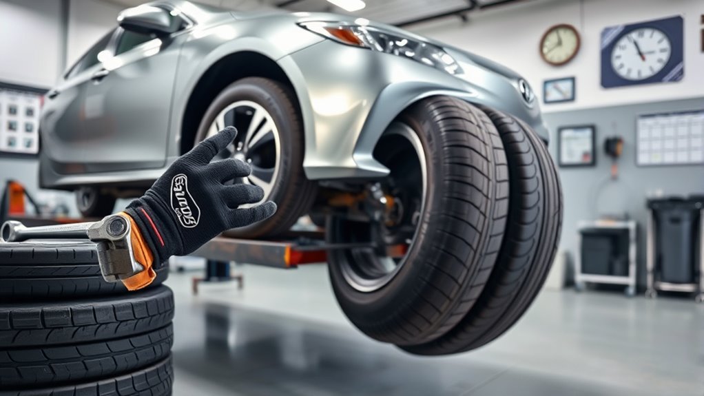 rotate tires every six months