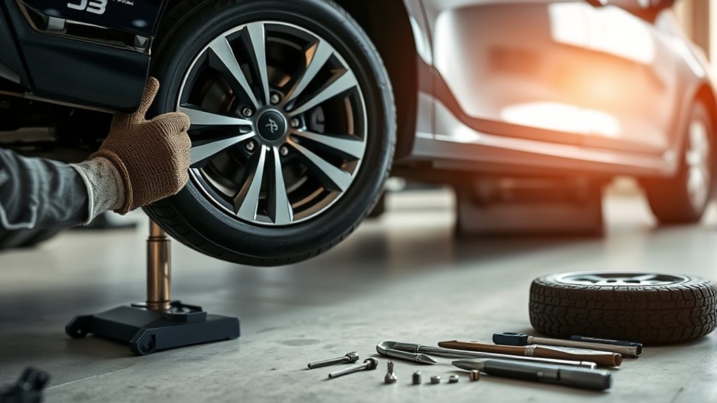 rotate tires regularly correctly