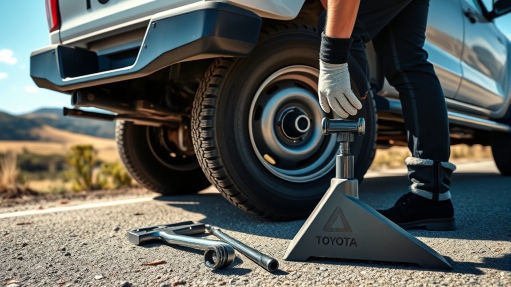 safe spare tire installation