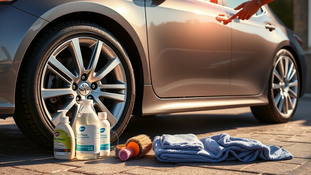 safe tire and wheel care