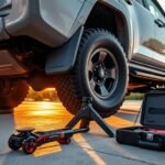 safe tire change procedure