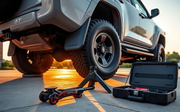 safe tire change procedure