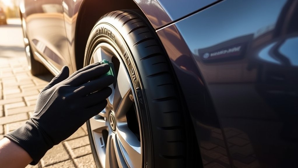 safe tire dressing tips