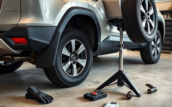 safe toyota rav4 jacking
