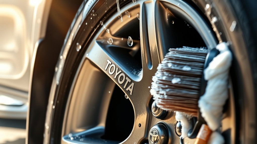 safe wheel cleaning methods