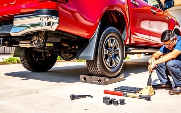 safely lift toyota hilux