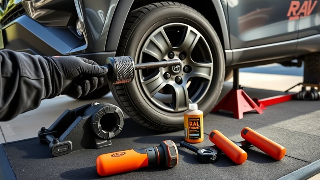 safely remove lug nuts