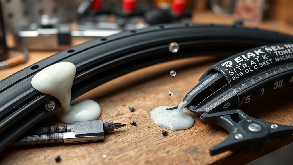 sealant performance by puncture size