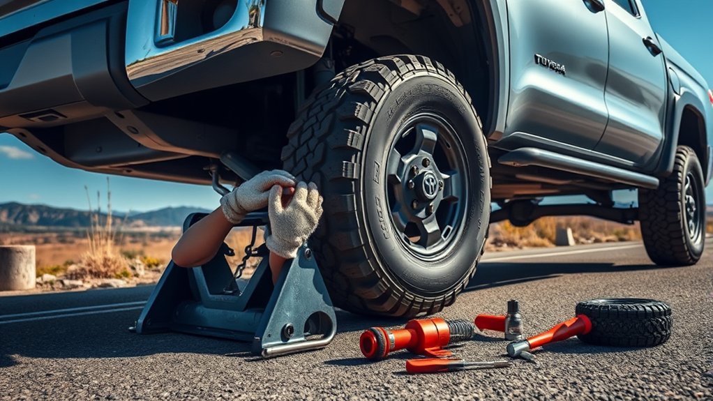 securely lift toyota tundra