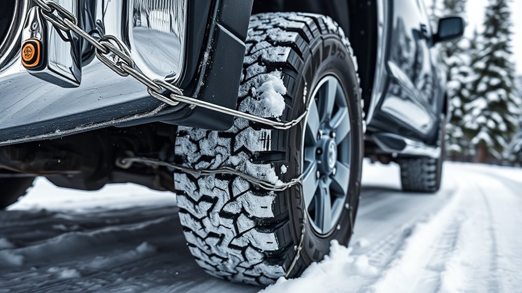 select and install tire chains