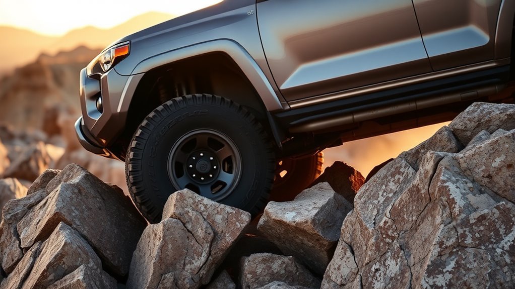 sidewall strength enhances off roading