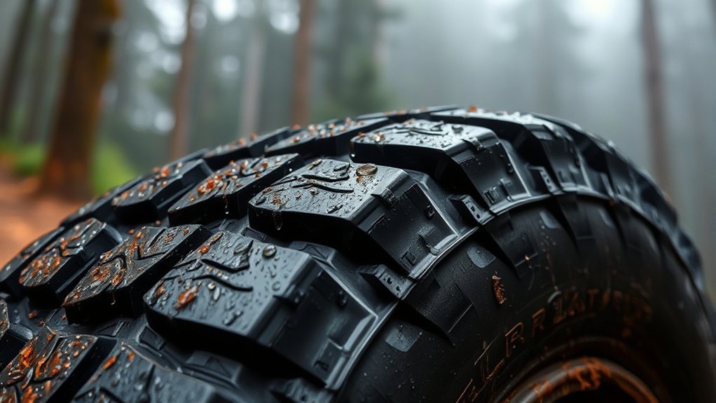 siping enhances off road traction
