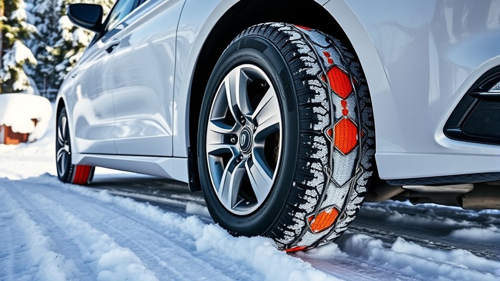 snow socks vs tire chains