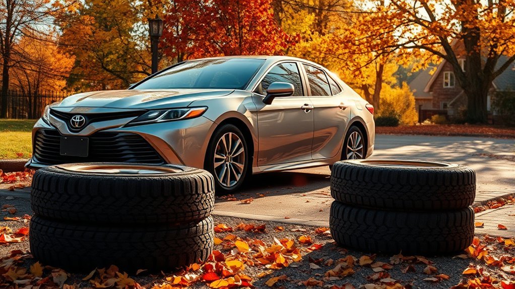 snow tire installation timing