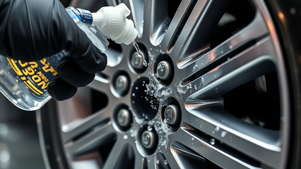 soapy water leak check