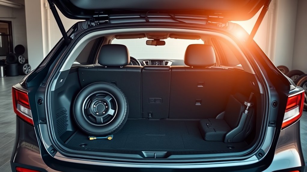 spare tire availability variations