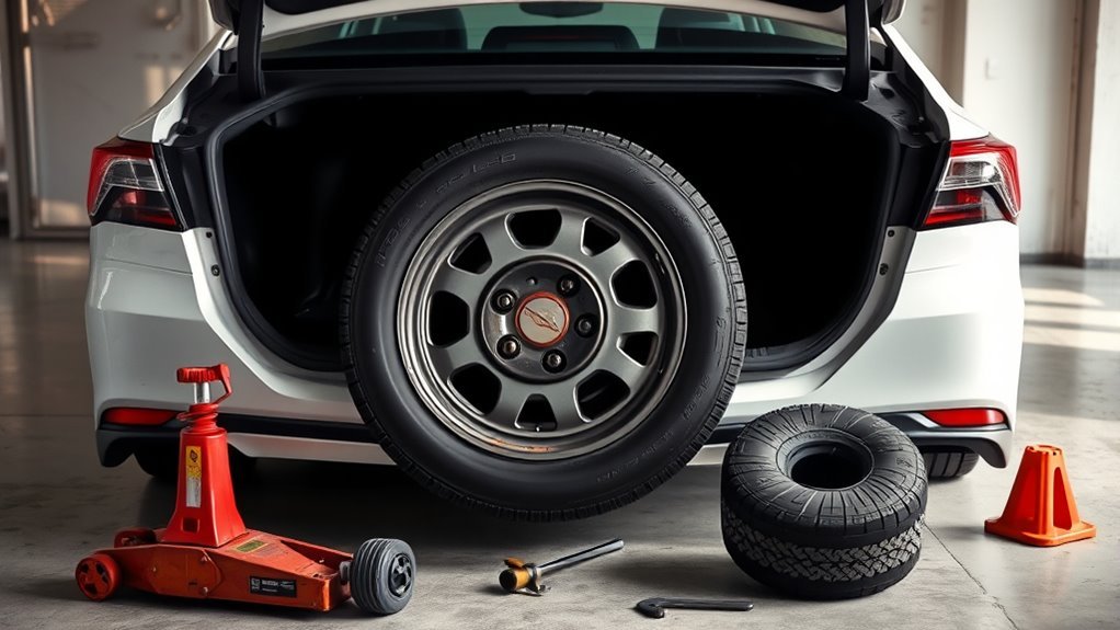 spare tire fitting issues