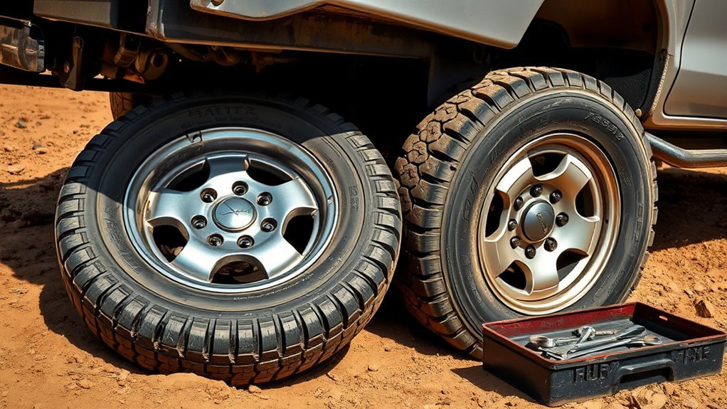 spare tire size mismatch